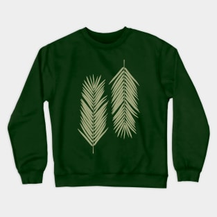 palm leaves Crewneck Sweatshirt